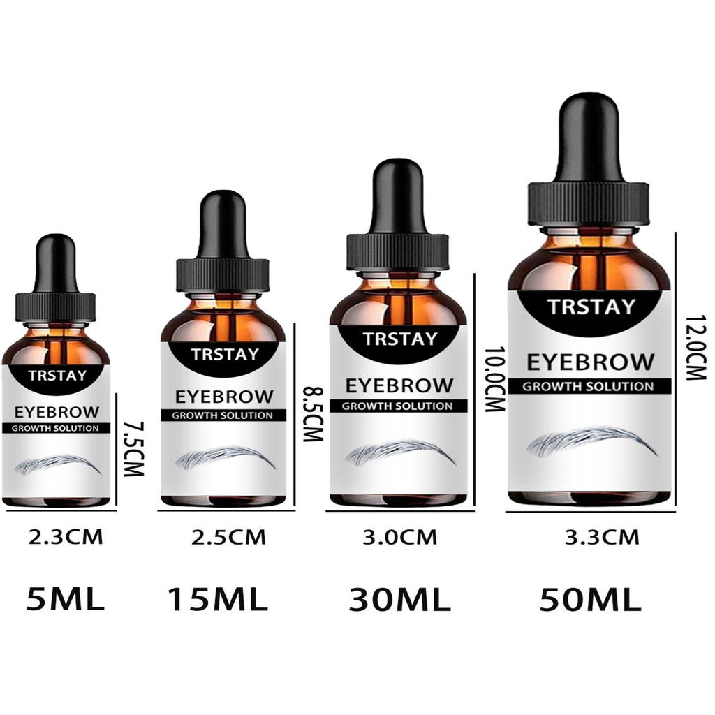 Olej na růst řas Olej na růst obočí Přírodní ricinový esenciální olej Essence Antialopecia Sérum na řasy