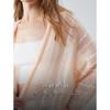 ELLE Women's Striped Mohair Knit Cardigan