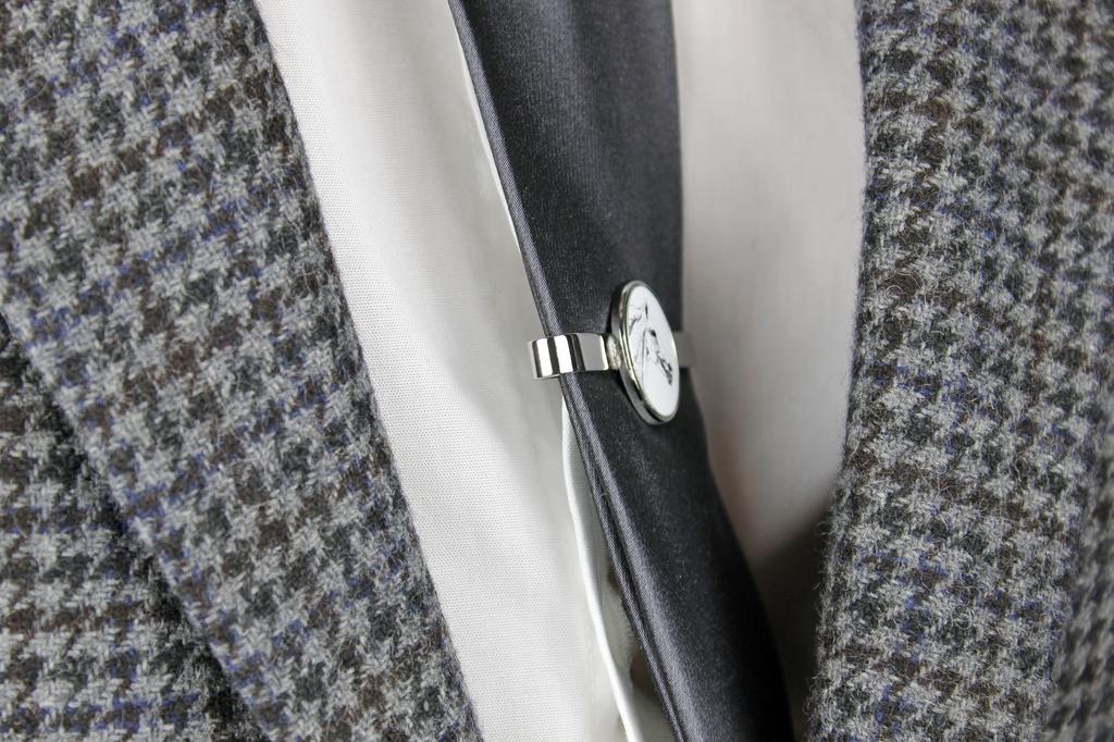 Czech Warmblood - tie clip with a horse, personalized tie clip, a unique gift for a man from the Art-Dog brand