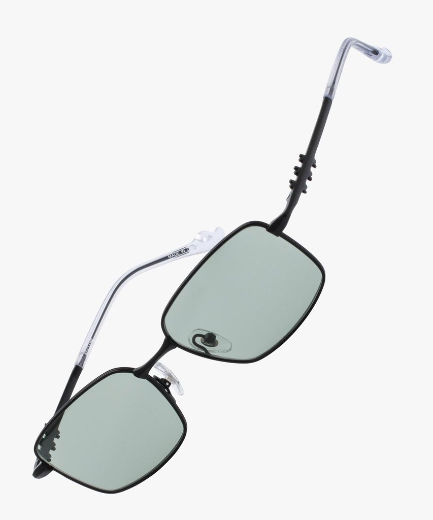 Likkeullou Rc Stainless Steel Amon Sunglasses Green