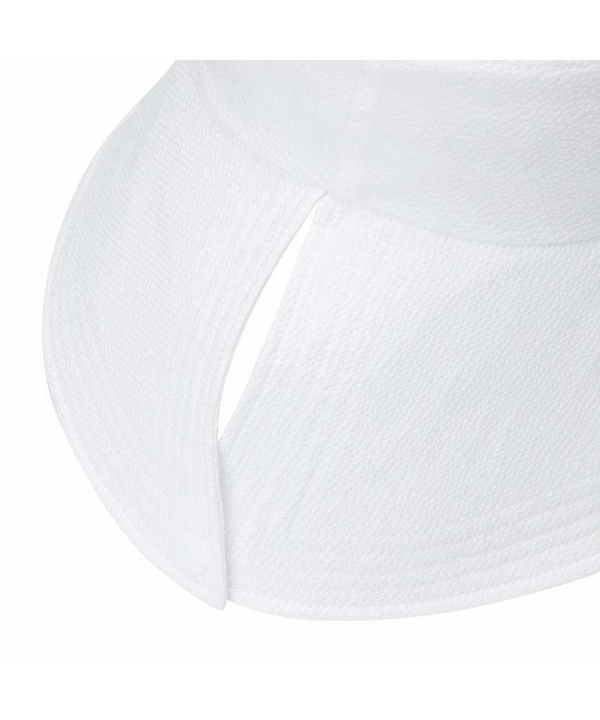 Goldeunbeeo (W) Seersucker Slit Bucket Hat G6Rax26231Whx