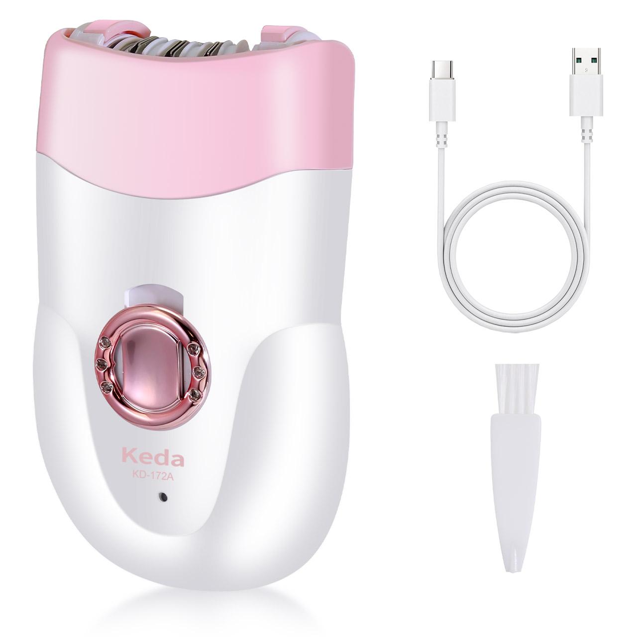 

Женский эпилятор Электрическая эпиляция Лицо Тело Леди Бикини Ноги Руки Подмышки Удалитель волос Подмышки Перезаряжаемый