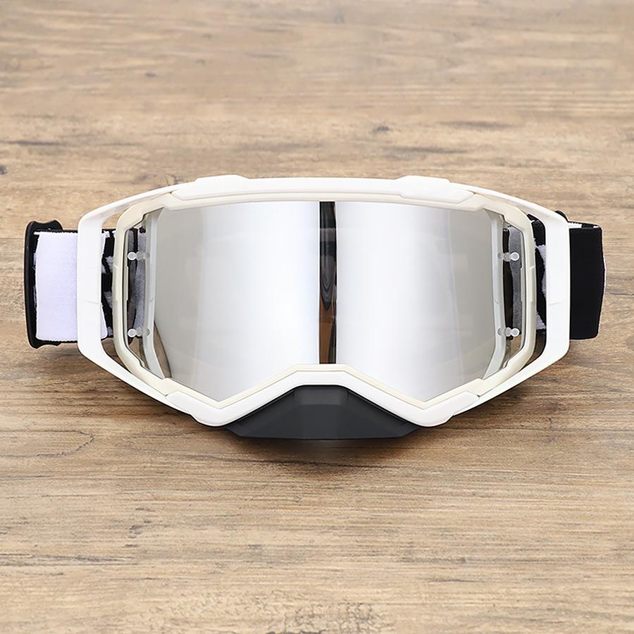 Motorcycle goggles for outdoor riding, windproof, sandproof, dustproof helmet goggles, sports glasses
