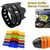 Univerzální chránič výfuku pro motokrosové motocykly s tlumičem výfuku Dirt Pit Bike, 6 barev, chránič výfukového systému motocyklu