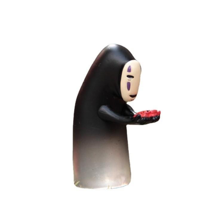 No Face Man Ogino Chihiro Candy Resin Figurine With Cute Cartoon Style Perfect For Gift Giving And Home Decor