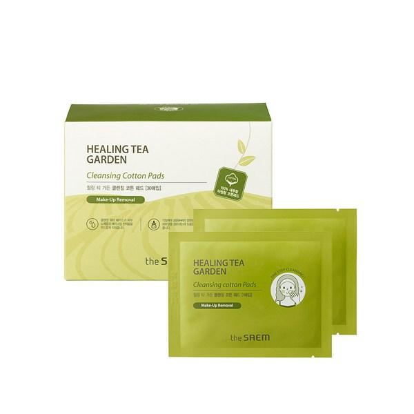 

The Sam Healing Tea Garden Cleansing Cotton Pad, 30, 1 Famous Korean cosmetics, popular products