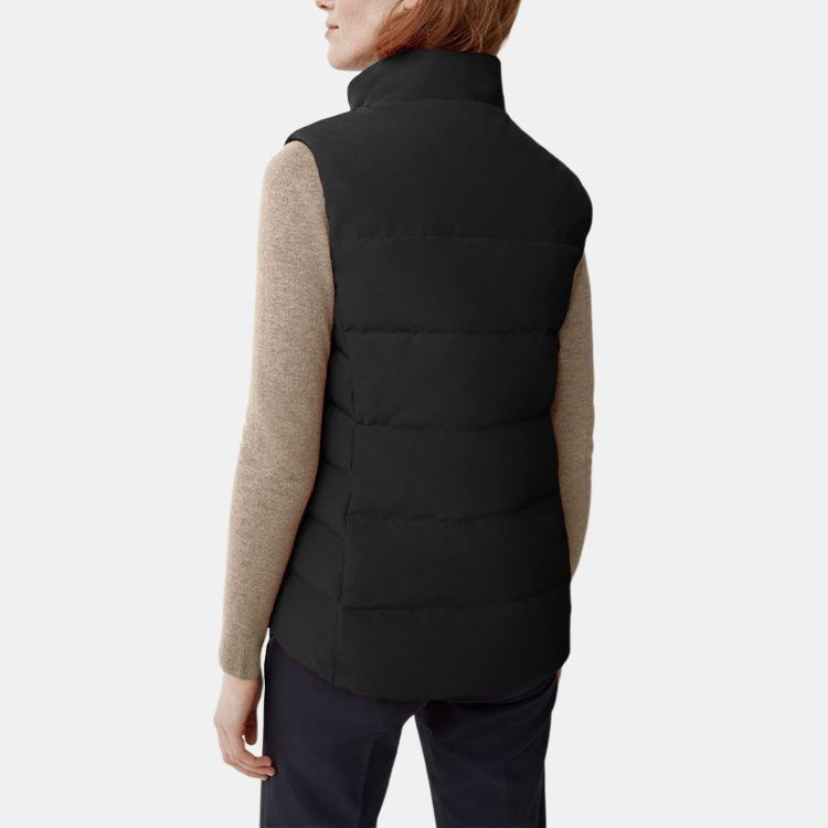 Canada Goose Black Label Freestyle Vest Black Women Streetwear 2836LB-61