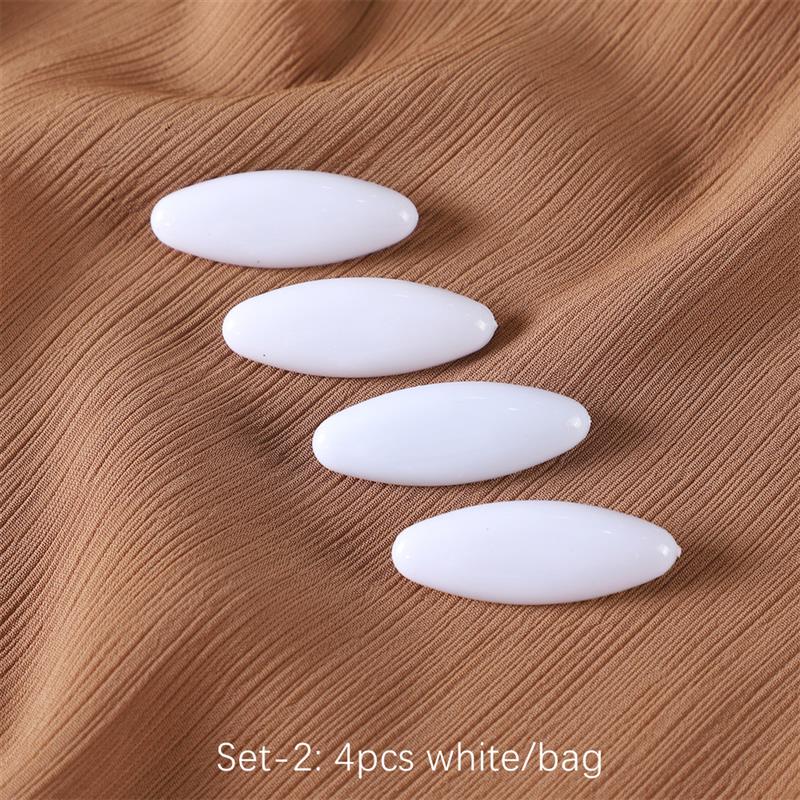 

4 шт. овальные булавки для шарфа, хиджаба, английские булавки, пластиковые женские аксессуары для одежды, броши для пластиковых цветных булавок для шарфа