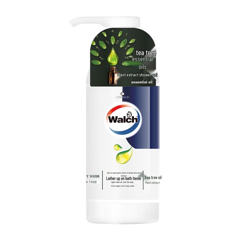Walch Tea Tree Essential Oil Botanical Shower Gel