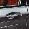 4 Stück Auto Türgriff Aufkleber Auto Emblem Karosserie Dekoration Aufkleber für BMWs M3 M5 M6 X1 X3 X5 E34 E39 E36 E60 E90 E46 F30 F30 Styling