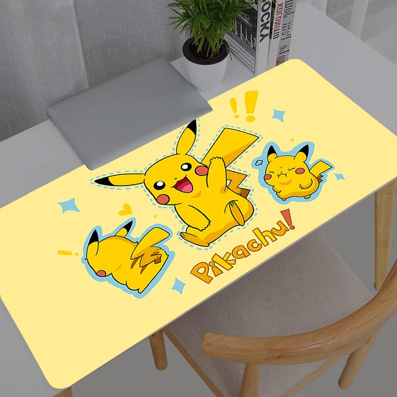 Mouse Pad Professional Pokemon Pikachu eSports New Game Players Speed Lock Edge Rubber Game Desk Mousepad Keyboard Mat