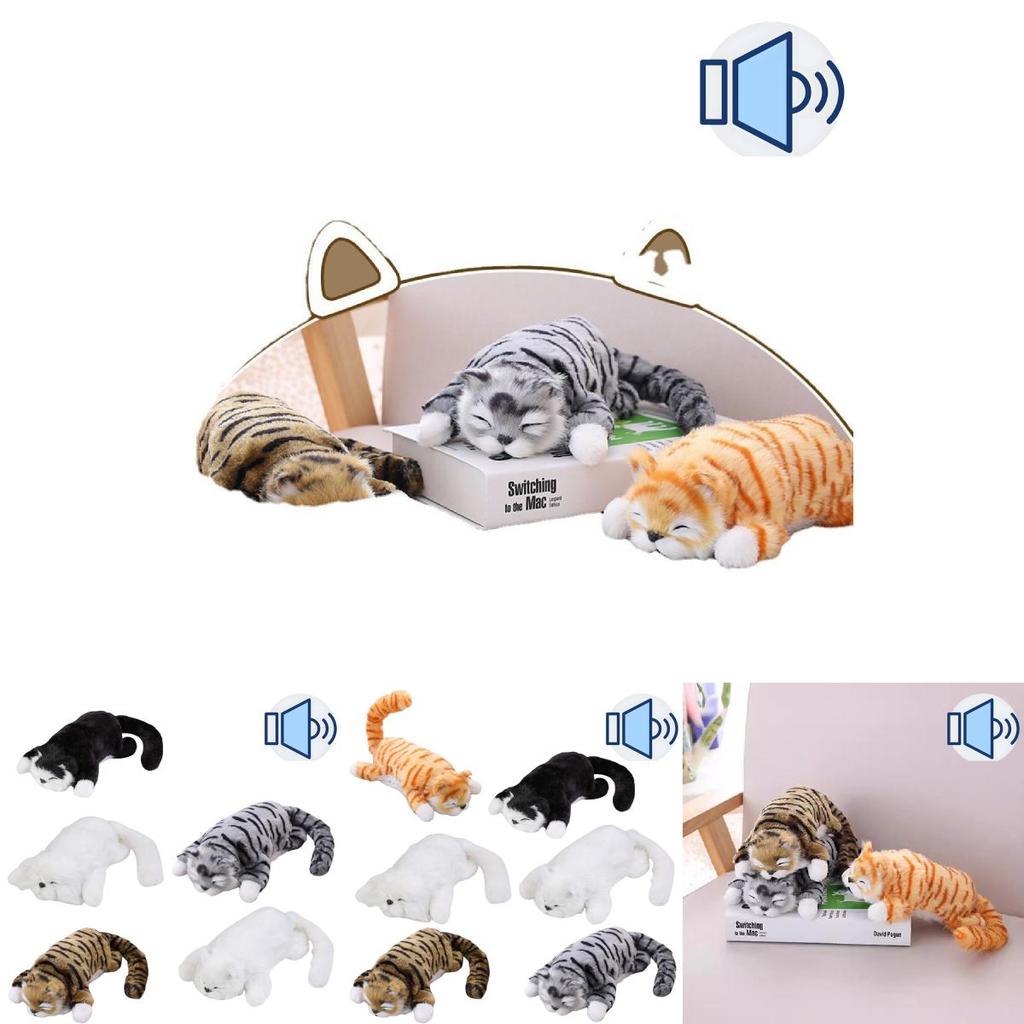Rolling Cat Plush Toy With Music And Sound For Kids Playroom Entertainment