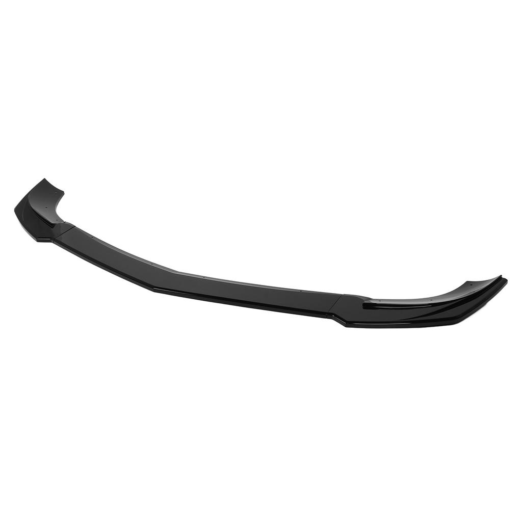 3PCS Front Bumper Lip Spoiler Scratch Resistant Bumper Lip Chin Splitter Kit Replacement for C‑Class W204 04 2011‑2014