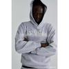 Heavy fleece foam print spider web hoodie sports casual sweater sweatpants set