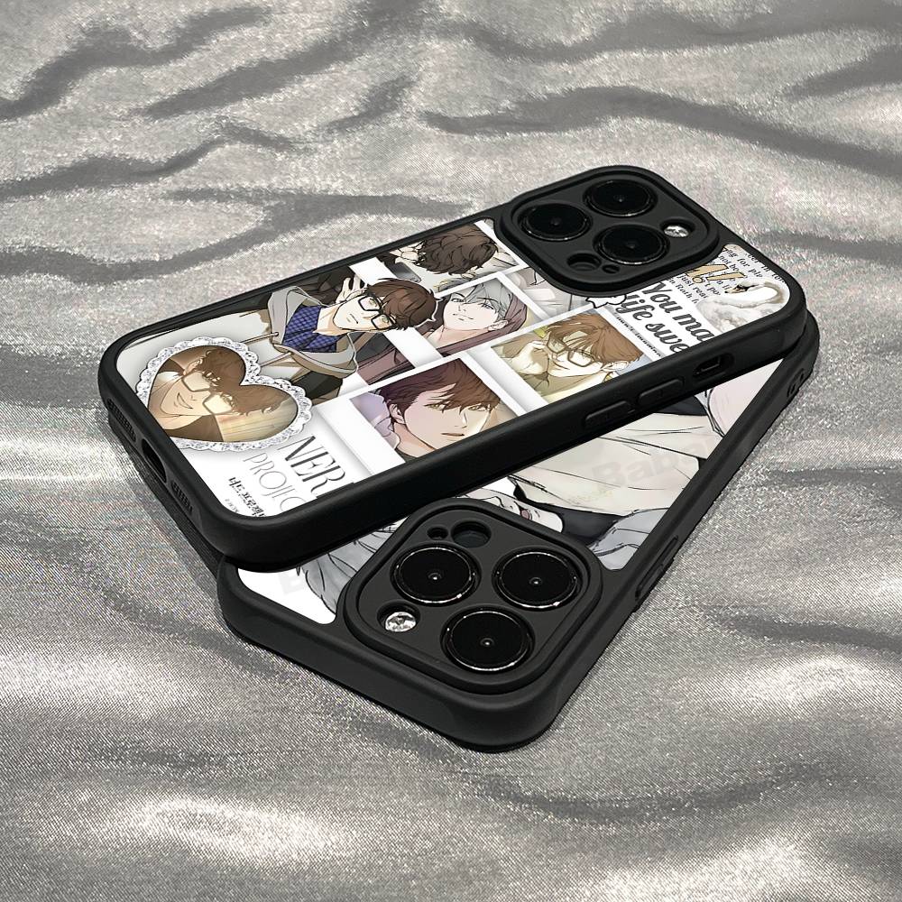 Nerd Project Bl Anime Phone Case For IPhone 17 16 Pro Max 15 14 Plus 11 12 13 Soft Shockproof Cover