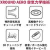 XROUND Gaming Earphones AERO plus Music High Resolution Compatible Canal Type Microphone Wired Gold Plated 4 Pole Stereo Mini Plug Japanese Authorized