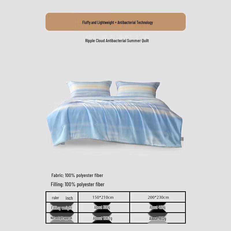 

MERCURY Antibacterial Summer Quilt