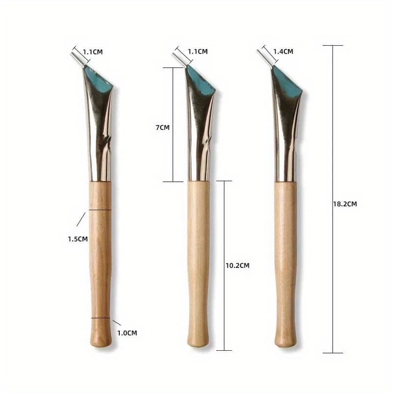 3 шт. Инструмент для батика, резьба по искусству, краска, ручка, скульптурный нож, ремесло, лепка из глины, инструменты для керамики, воск