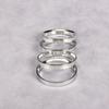 Hub Center Ring 4 Pcs Car Aluminum Hub Ring Centric 68-60.1 73.1-70.1 64.1-56.6 108-93