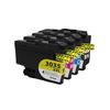 Pack Replacement Ink Cartridges Leak Proof Seal ABS Material Printer Supplies