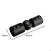 Corner Connector for Curtain Rods, Adjustable Angle, Universal Connection Bathroom Glass Doors,