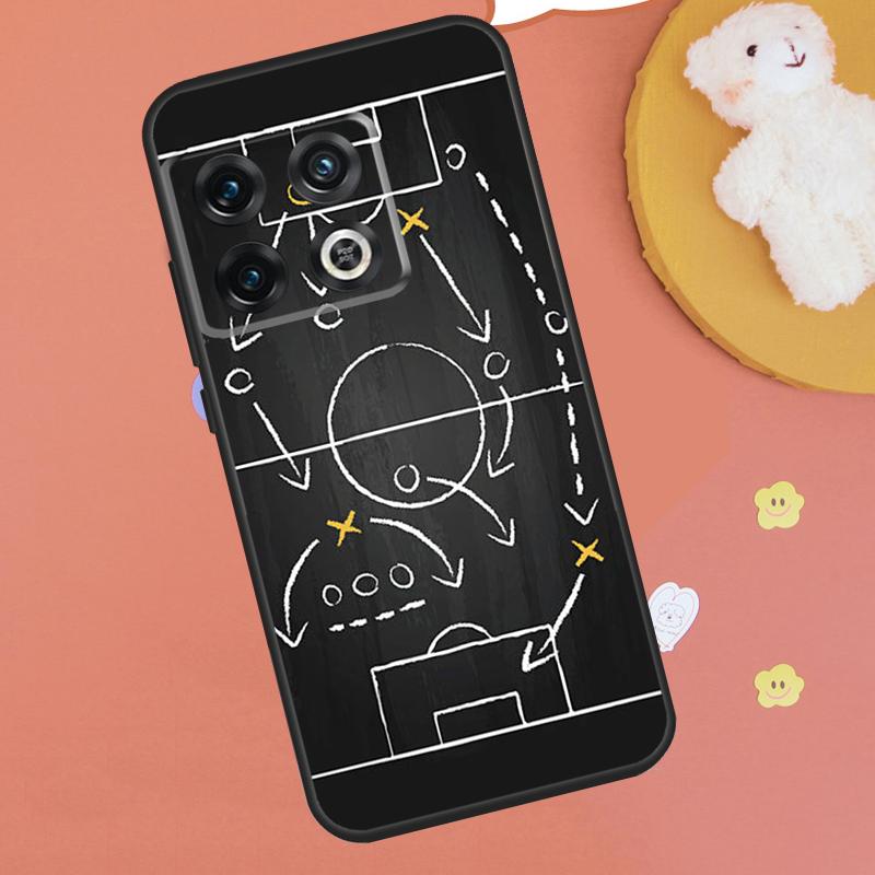 Football Soccer Tactics Time Case For OnePlus Nord CE 5 2 3 4 Lite N20 N30 OnePlus 15 13 12 11 10R 13R 12R 10T 13T Funda