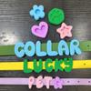 Soft Silicone Custom Name Pet Collar, Personalized Letter ID Collar for Small Medium Dogs Daily Walking