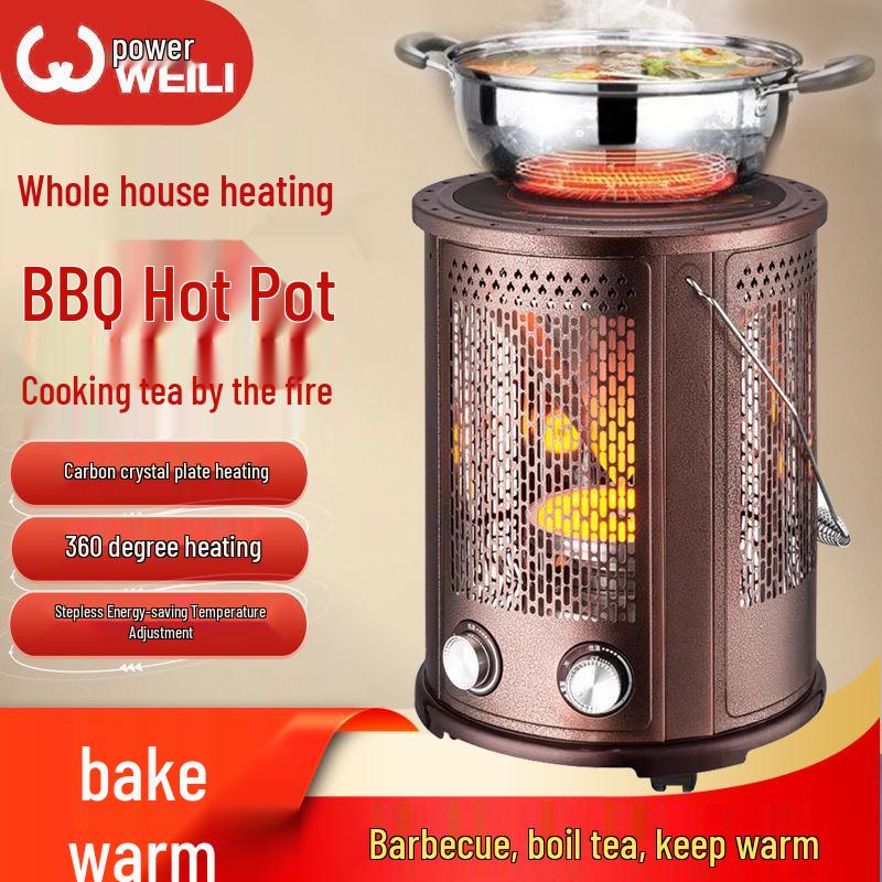 Multifunctional Energy-Saving Electric Heater Oven for Indoor Use
