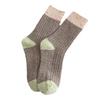 Winter and Autumn Wool Socks - Children's Mid-Calf Socks with Padding and Thickening for Warmth and Colorful Plush Socks for Women in Wool