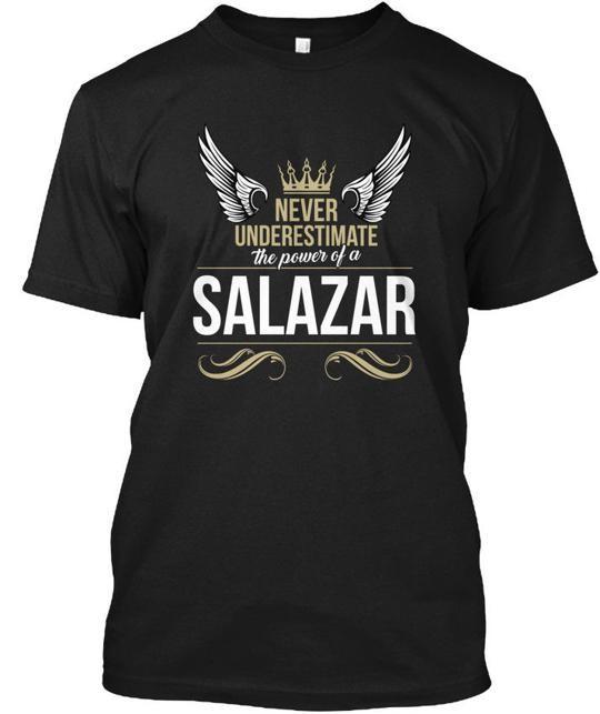 Salazar Never Underestimate Heather The Power Of A T-Shirt Made in USA S to 5XL S