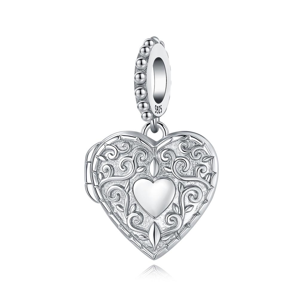 Copper Heart Gesture Model Original Pendants Bracelet Charms Jewelry Party Beads Diy Trendy Gifts
