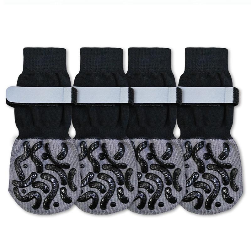 1Set Soft Protecting Comfortable Multiple Sizes Pet Socks Daily Anti Slip Outdoor Breathable Taking Photos Durable Holidays