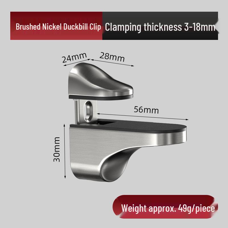 Adjustable Glass Shelf Clip Support Bracket