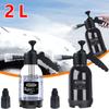 2L Garden Watering Can High-Pressure Water Sprayer Foam Spray Bottle Window Watering Can Home Garden Flowers Car Wash Hand Pump