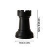 Plastic Chess-Formed Pen Holder and Multifunctional Vase for Office and School Supplies
