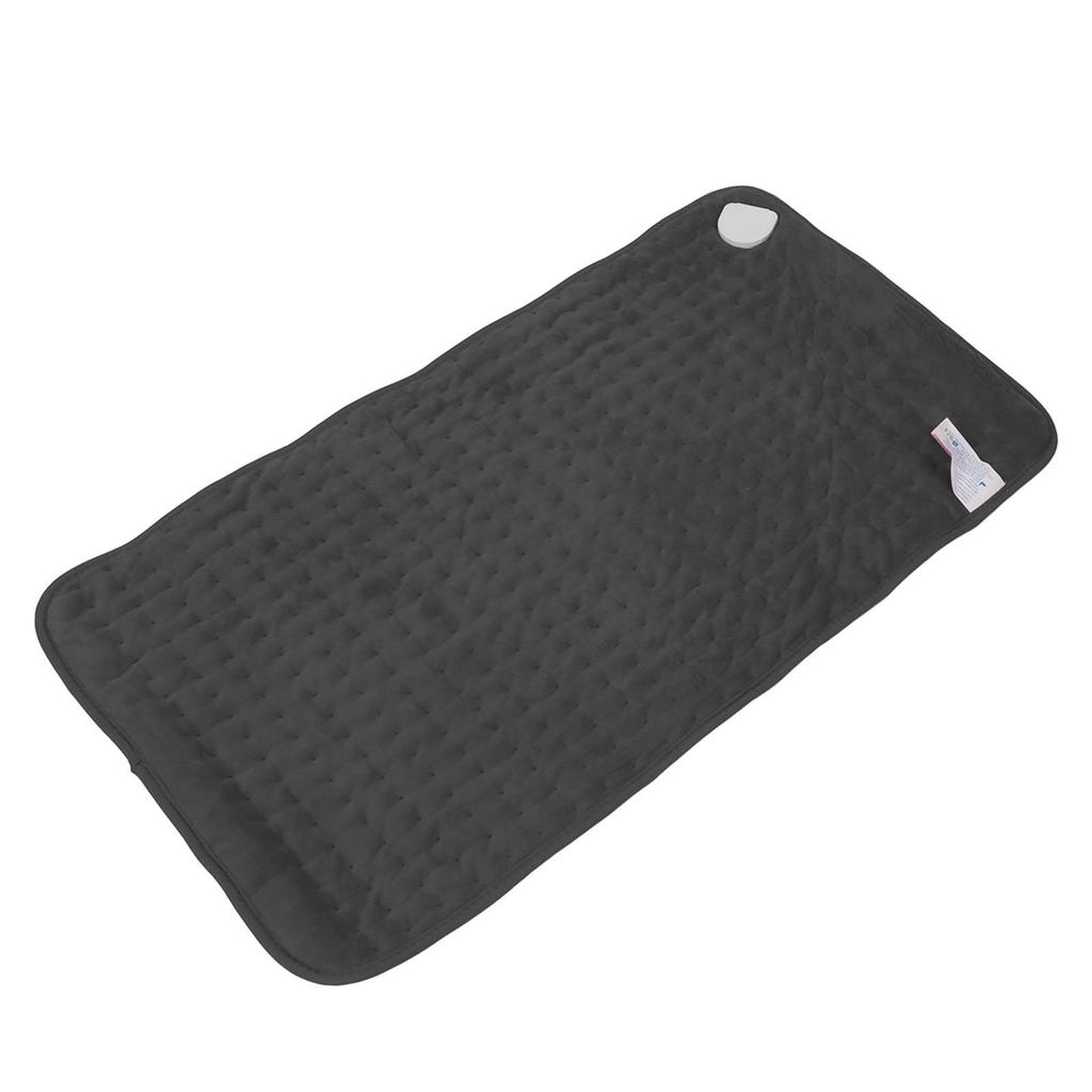 Elektrisk varmepute Multifunksjonelt Enkeltstørrelse Hjemmevarmeteppe med 6 Justerbare Temperaturer Timer Automatisk Avstenging