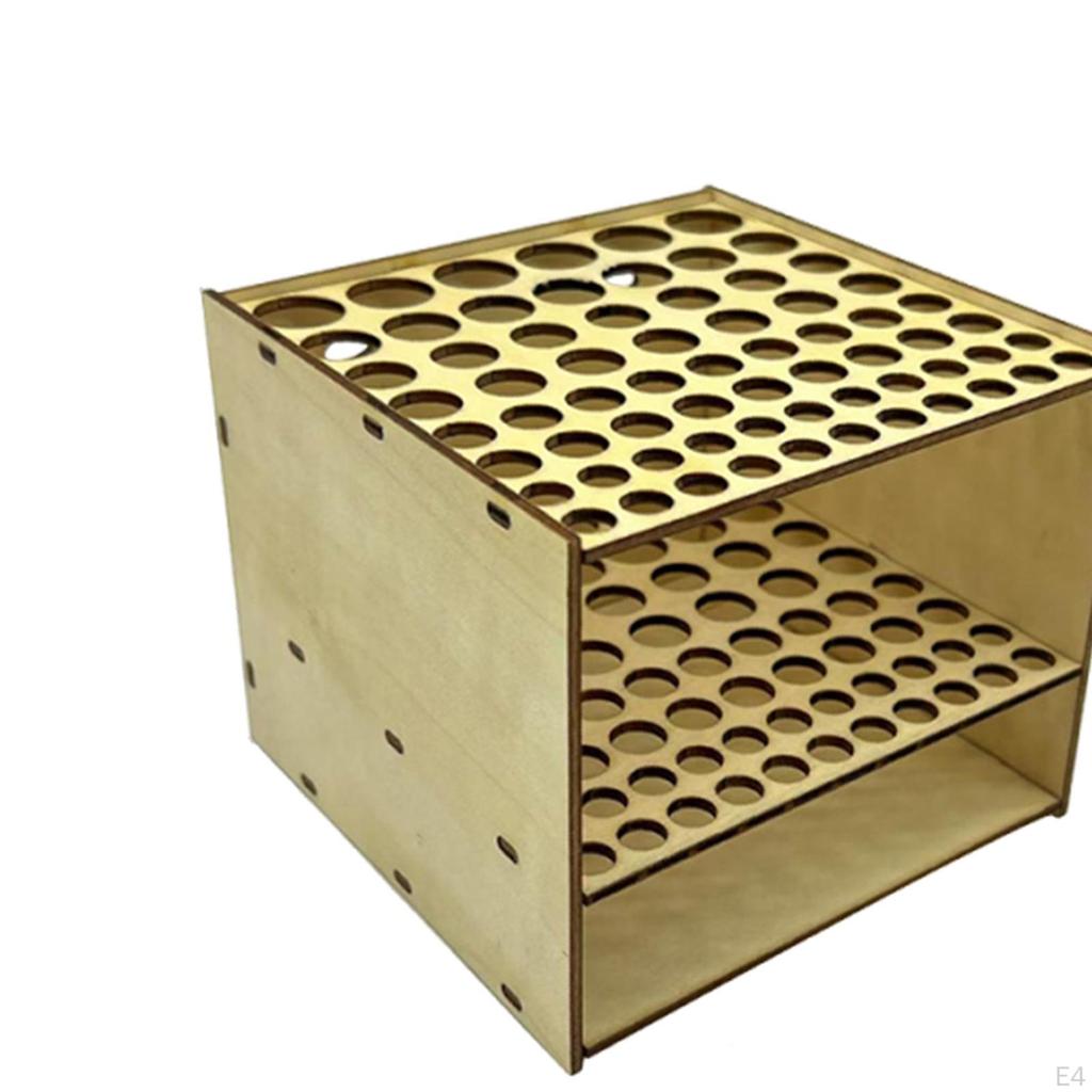 67-slot Brush Holder, Storage for Office Supplies, Crafts, Makeup, Brushes, Or Home Decor.
