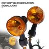 Motorcycle Turn Signal Lights Indicator Lamp Amber Flashers for Kawasaki Suzuki Honda Cafe Racer Turn Lamp Motorcycle Accessorey