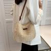 Women Fashion Summer Straw Crossbody Bag Beach Holiday Shopping Woven Shoulder Handbag Messenger Purses for Women Bags