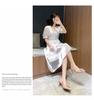 2023 Summer Rhinestone Stiletto Heels: Pointed Toe, Slip-on, Square Buckle, Closed-toe Sandals