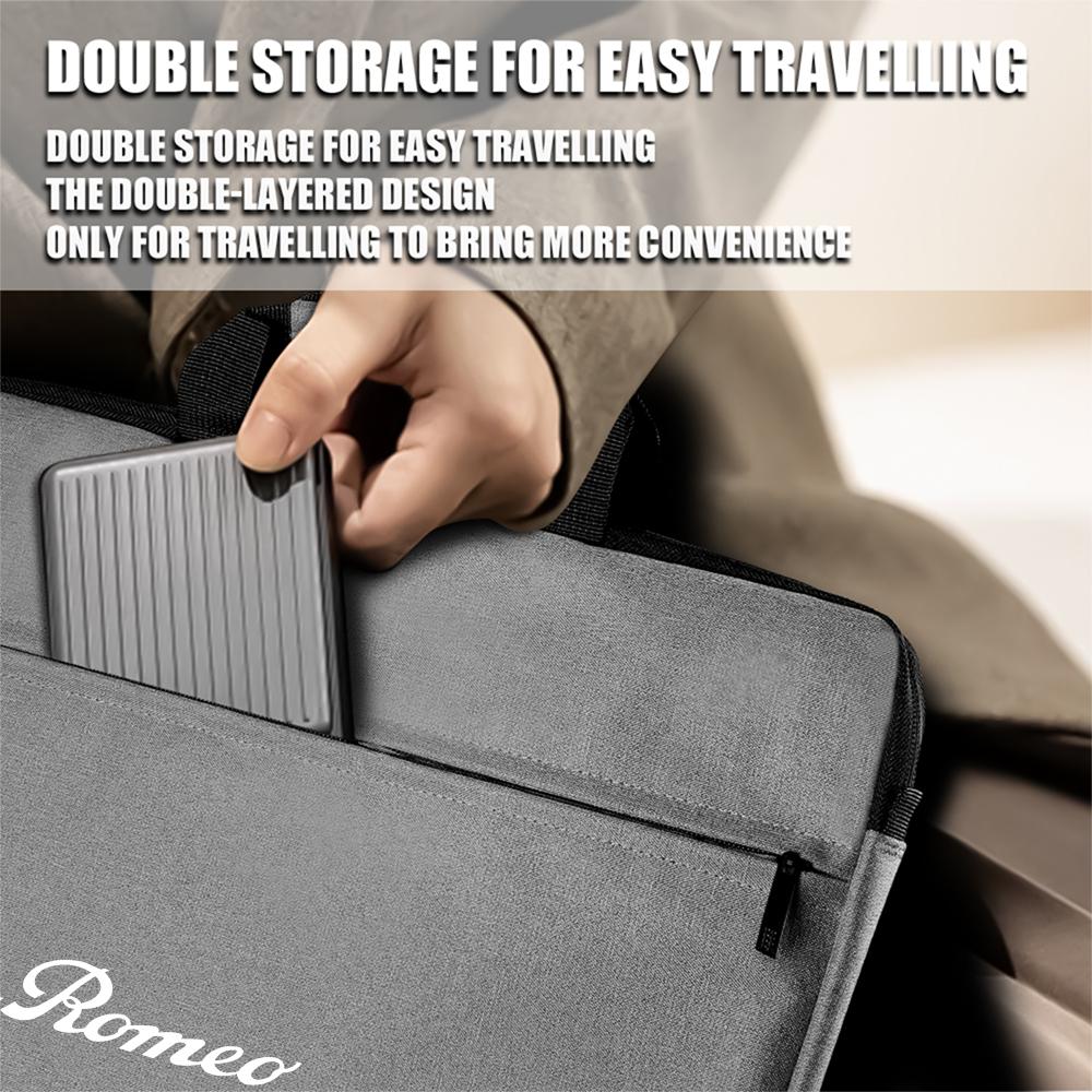 YYCE3 16 Inch Laptop Tas Sleeve Hoes Schouder Handtas Notebook Pouch Aktetassen Voor Alfa Romeo Giulia Sportiva MiTo Giulietta 156 159