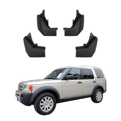 4 STÜCKE Auto Schmutzfänger Spritzschutz Kotflügel Auto Schmutzfänger Kompatibel mit Land Rover Discovery 3 2004 2005 2006 2007 2008
