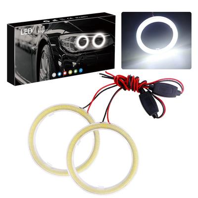 Grandview LED COB Δαχτυλίδι Καλαμάρι 120mm Φακός Κεφαλής Λευκό Λευκό με Κάλυμμα Μπάλαστ Άγγελος Μάτι