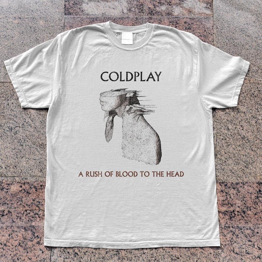 COLDPLAY Shirt A Rush of Blood to the Head T-Shirt S-