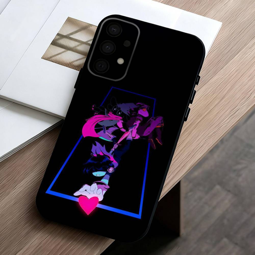 Game D-Deltarune-E  Phone Case For Samsung Galaxy A73,A72,A71,A70,A53,A52,A51,Soft Silicone Black Cover