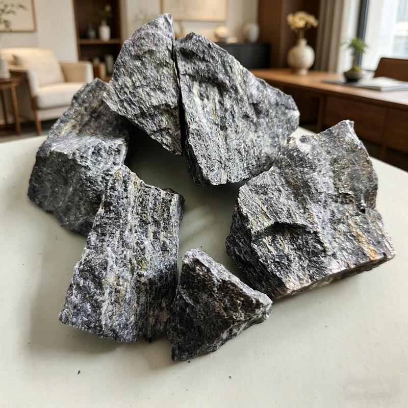 Natural Purple Charoite Stone Decor Raw Crystal Stone Gem Jewelry Making DIY Home Aquarium Decoration Gravel Stone Mineral Specimens