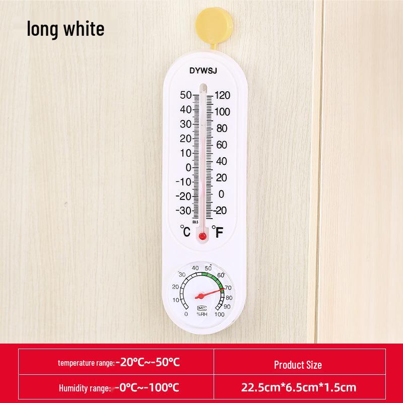 High-Precision Indoor Thermometer & Hygrometer for Baby Room and Refrigerator