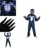 Marvel Venom Symbiosis Muscle Performance Costume For Children With Gloves