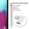 Charging Adapter Professional Connector Charger Plug and Play with Indicator Light for Apple Pencil 1st Generation