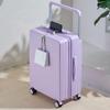 JOURNEY SHI Women's Lightweight Wide-Handle Multi-functional Travel Luggage